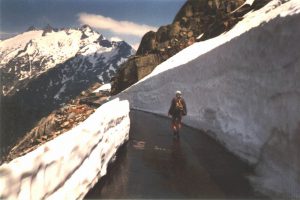 Rhonegletsjer, Furkapass, Zwitserland, Juni 1994