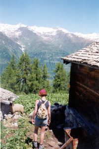 Ulrichen, Rhonedal, Zwitserland, Juni 1994