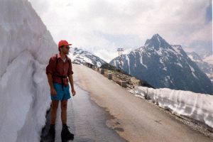 Rhonegletsjer, Furkapass, Zwitserland, Juni 1994